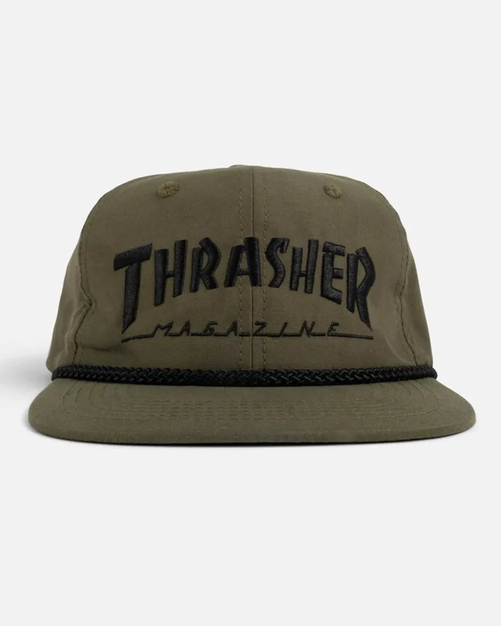 Кепка Thrasher THRASHER ROPE olive/black - фото 47697