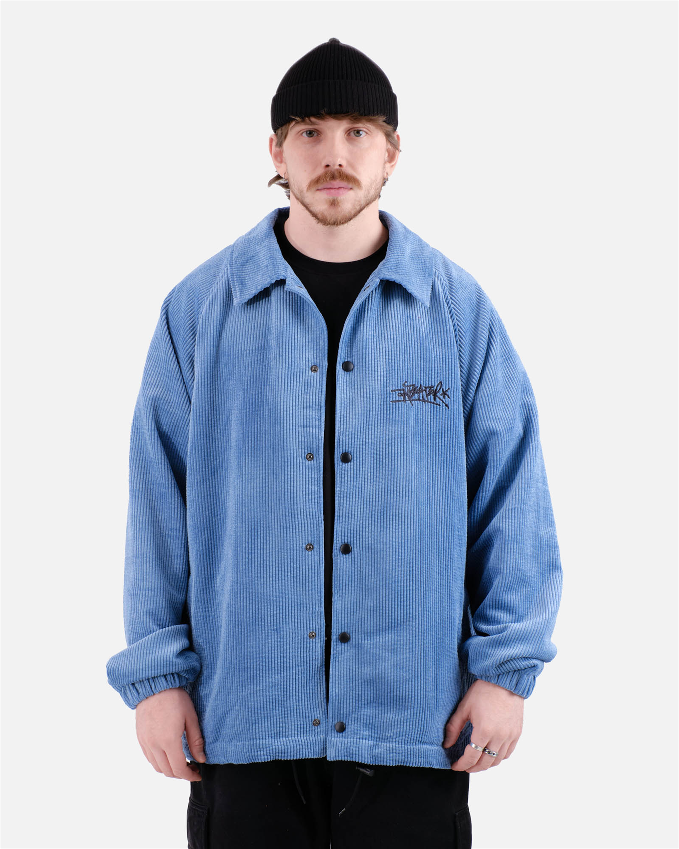 Куртка ANTEATER Coachjkt-Vlvt-Blue - фото 47883