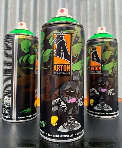 A645ZAK Zak Mini Monster - Аэрозоль "ARTON"  Limited Edition - фото 48257
