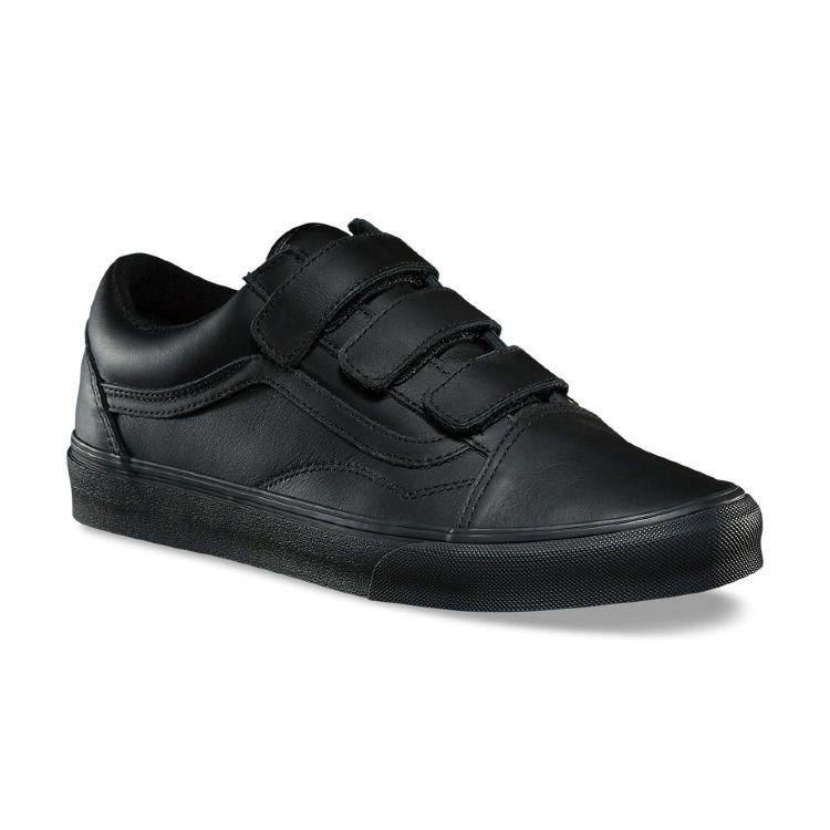 Обувь Vans UA OLD SKOOL V (MONO LEATHE - фото 6031