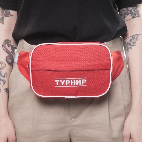 Поясная сумка ЮНОСТЬ™ Турнир «Турнир» (Красный)