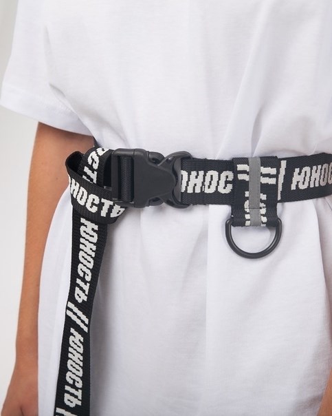 Ремень ЮНОСТЬ™ «Statement» - 160см 38мм (Черный) (арт. YCC0587.001.3589)