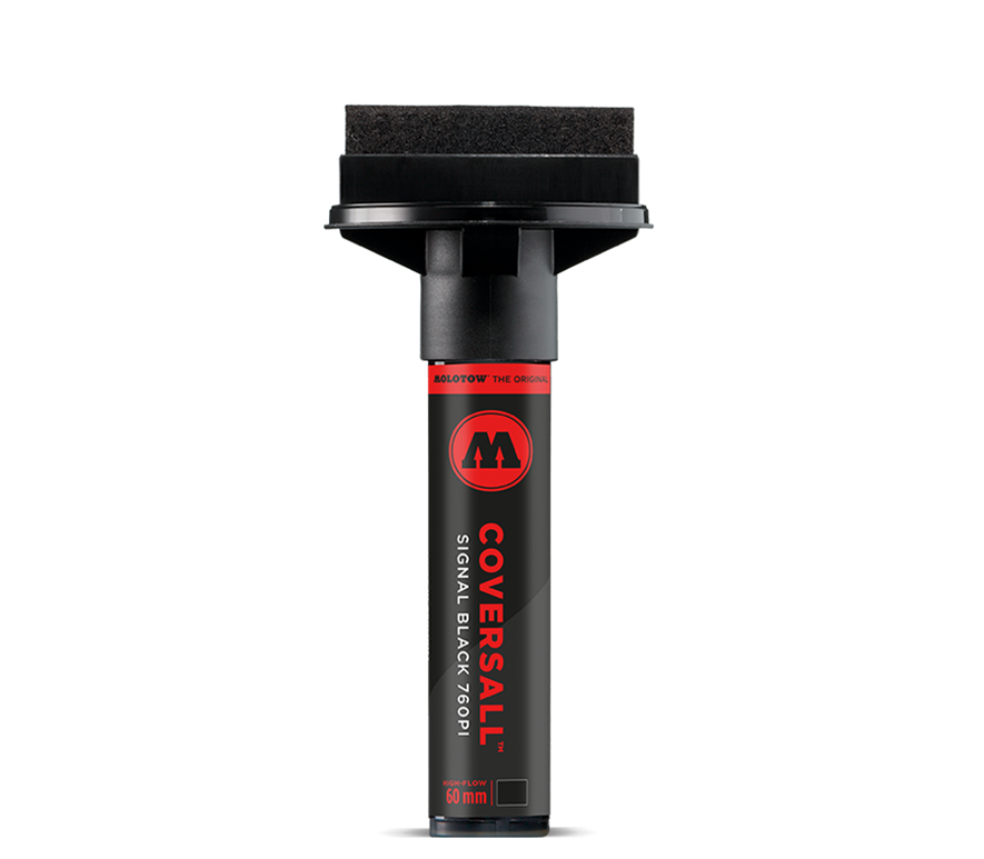 Molotow Маркер MASTERPIECE CoversAll 760PI 760000 черный 60 мм