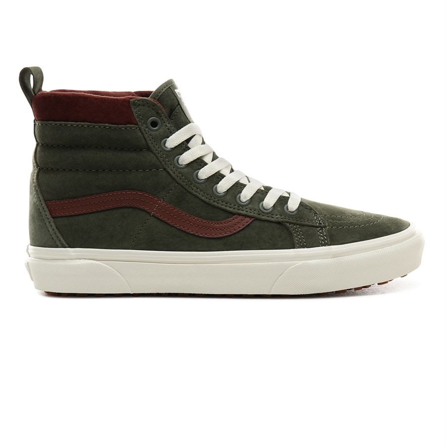 Vans высокие кеды Sk8-Hi MTE VA4BV7V40 DEEP LICHEN GREEN/ROOT BEER