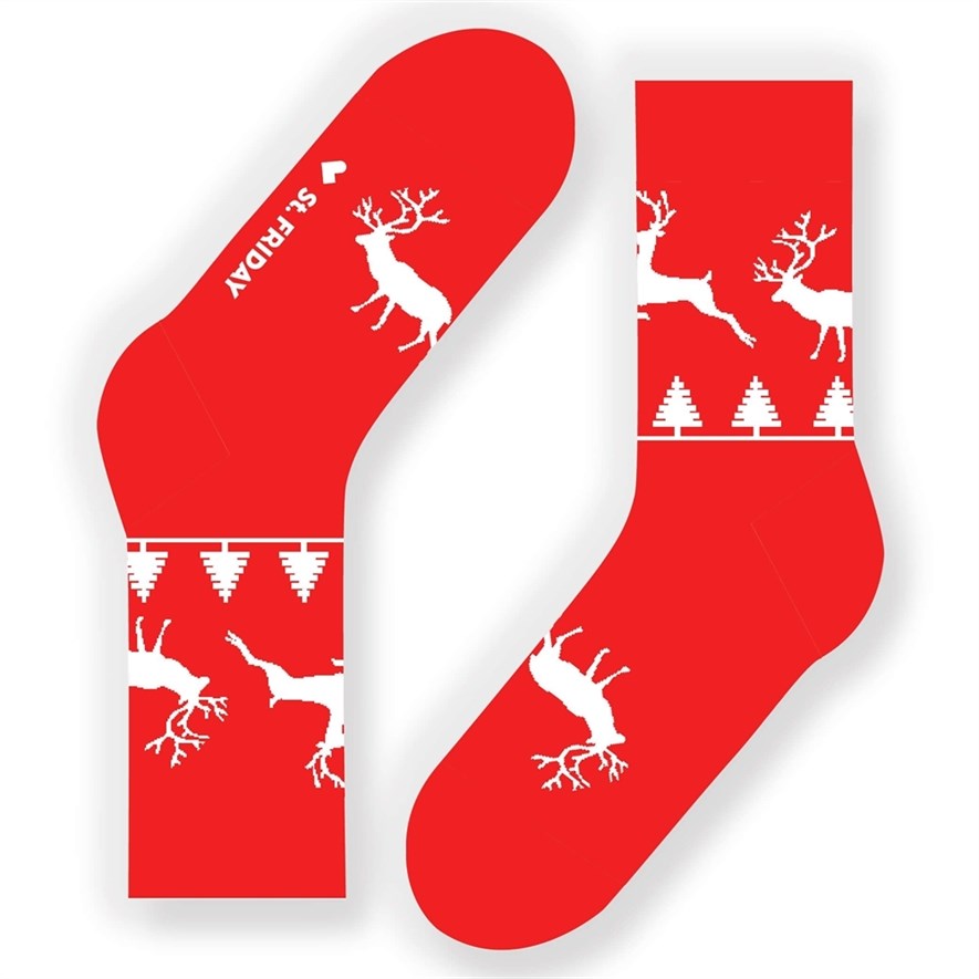 Носки St. Friday socks Экипаж Санта-Клауса