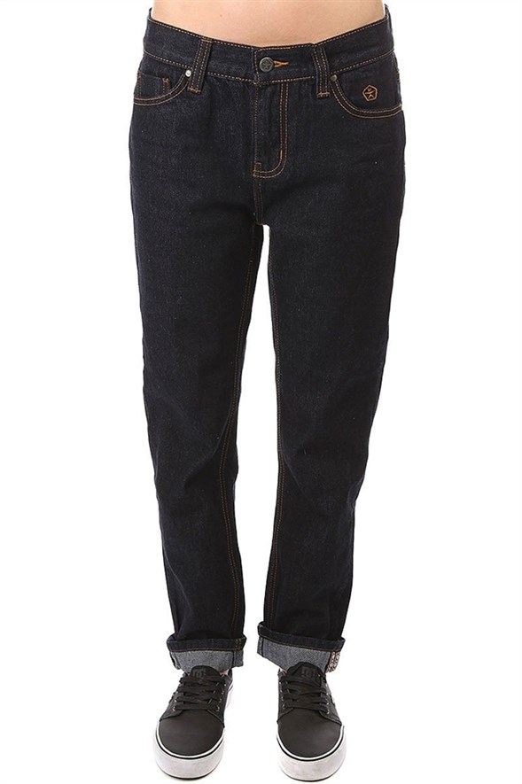 Джинсы ЗАПОРОЖЕЦ Ladies Denim Zap Boyfriend Flex женские (Синий (Raw Blue)