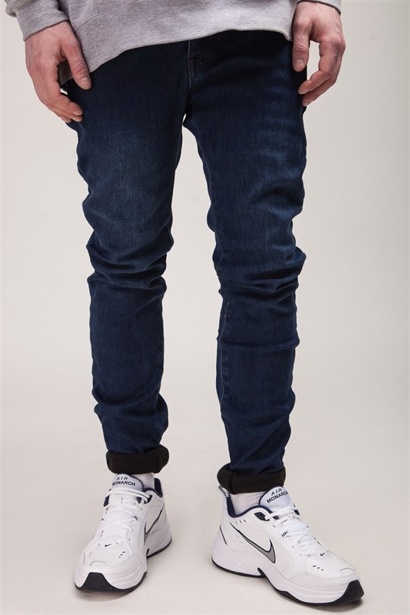Джинсы SKILLS Fleese Slim Flex Blue