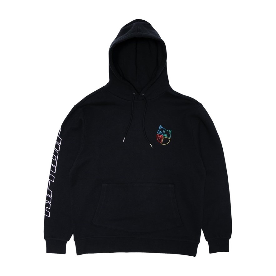 RIPNDIP Толстовка Square Up Hoodie Black