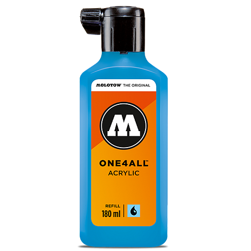 Molotow Заправка ONE4ALL Акриловая 692043 (043) темно-фиолетовый 180 мл