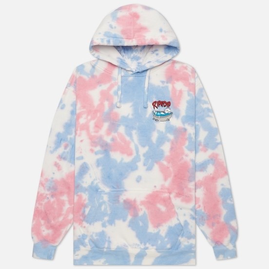 Толстовка RIPNDIP Bath Time Hoodie Pink Tie Dye