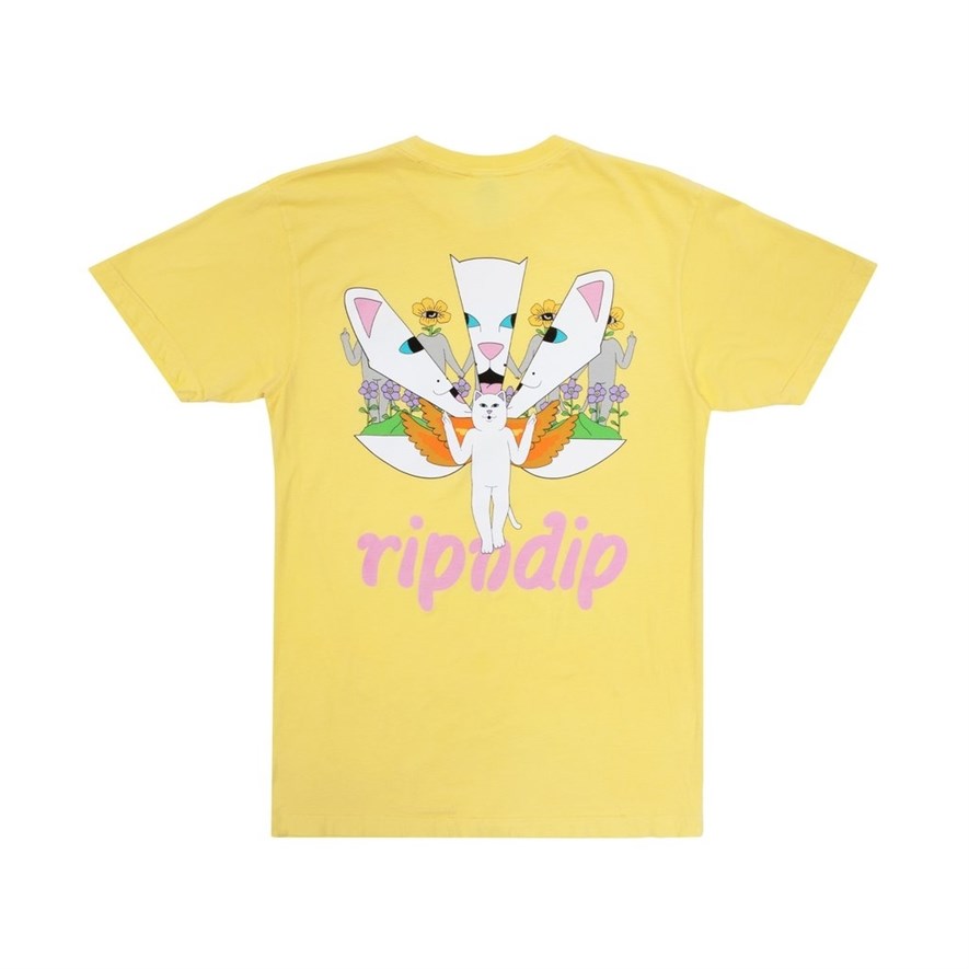 Футболка RIPNDIP Heady Angel Tee Buttercup