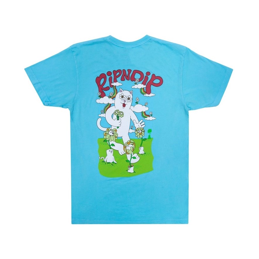 Футболка RIPNDIP Flower Power Tee Baby Blue