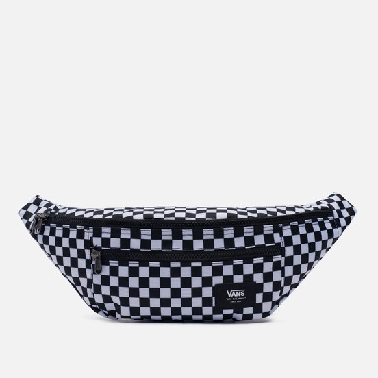 Сумка на пояс Vans VA2ZXXHU0 MN WARD CROSS BODY P Black/White Che