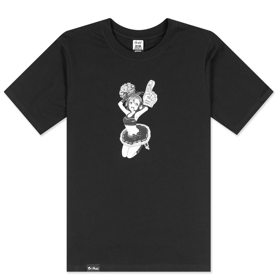 Горе футболка CHEERLEADER RGLR TEE черный