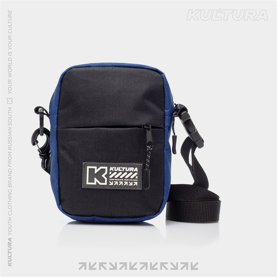 Cумка мессенджер КУЛЬТУРА "BOX LOGO", синий