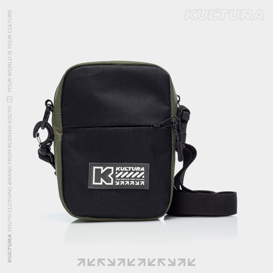 Cумка мессенджер КУЛЬТУРА "BOX LOGO", хаки