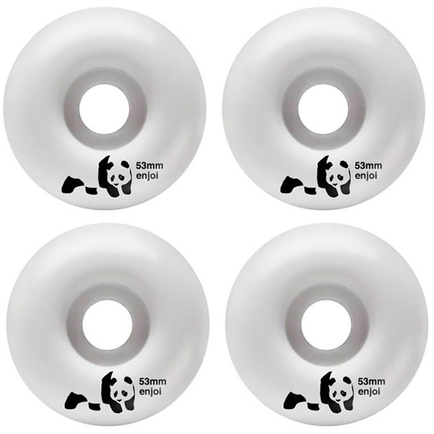 Колесо (комплект) (к-т) Enjoi  Panda Wheels Whitey 53