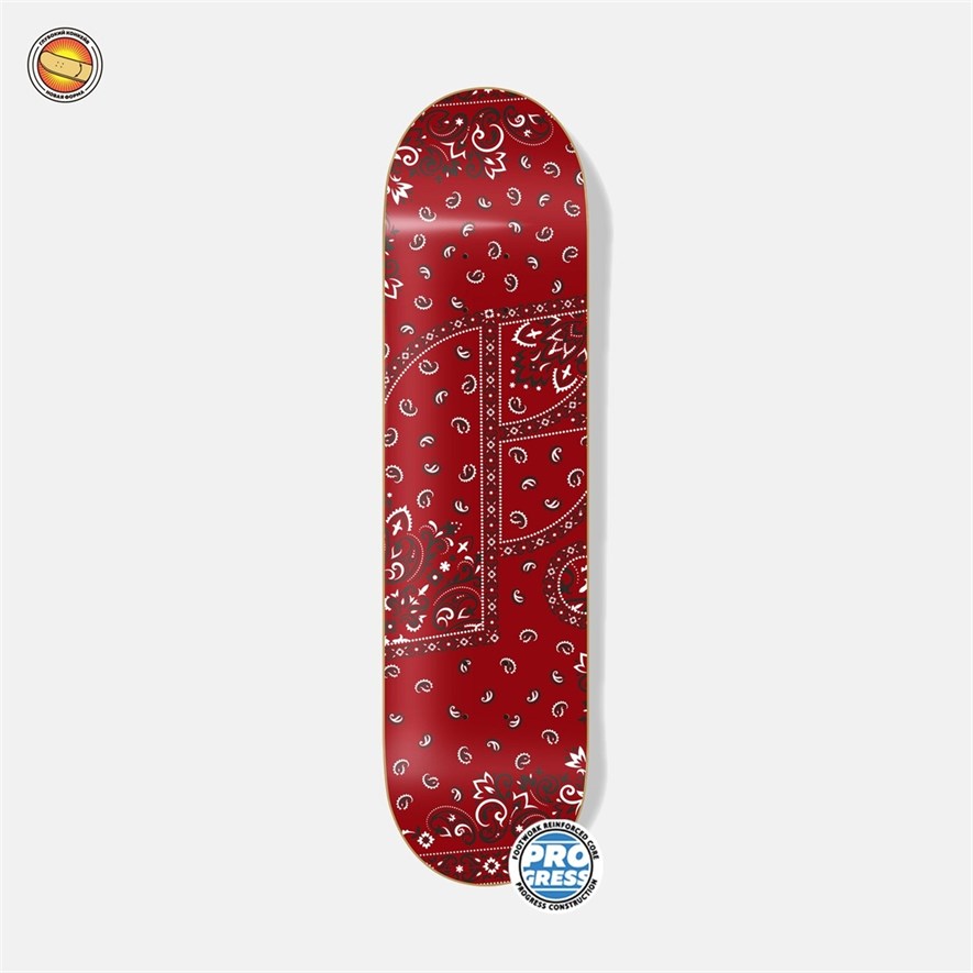 Дека Footwork PROGRESS Paisley Red (Размер 8 x 31.5)