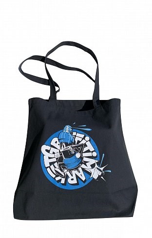 Сумка Graffitimarket x Poyla черная 38x38x16см.