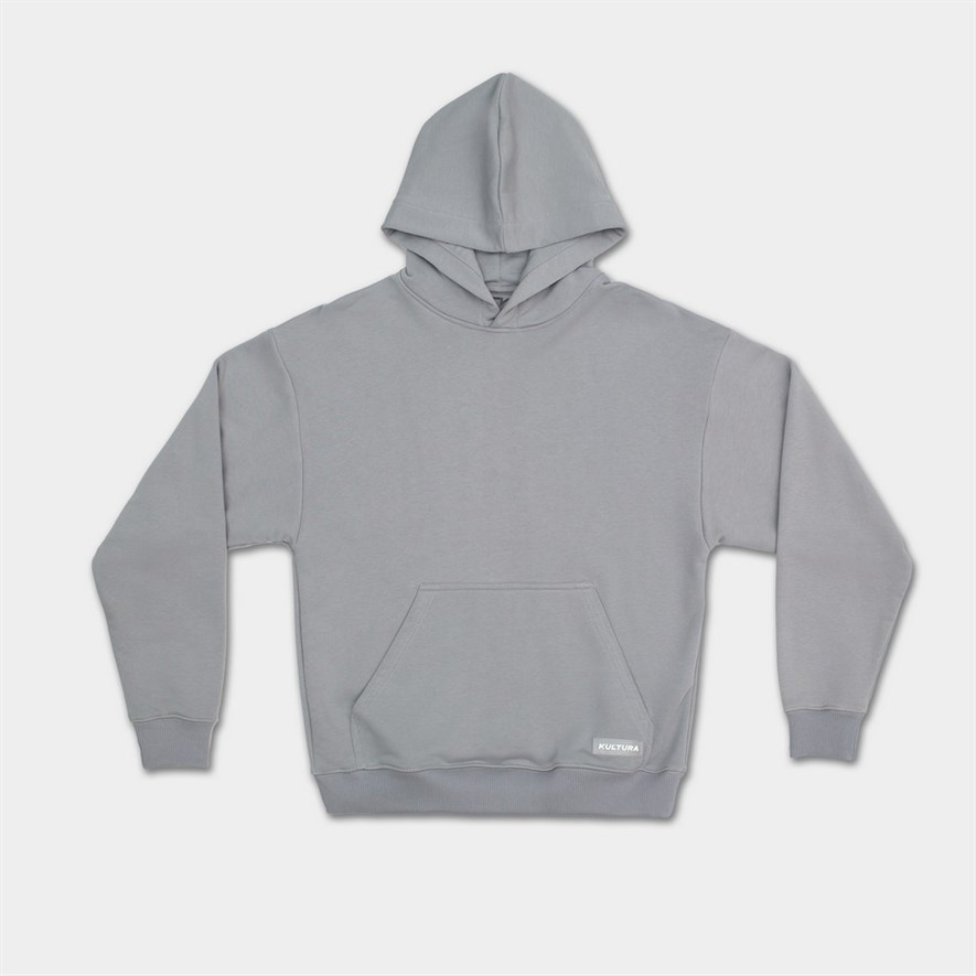 Худи КУЛЬТУРА oversize "basic", серый
