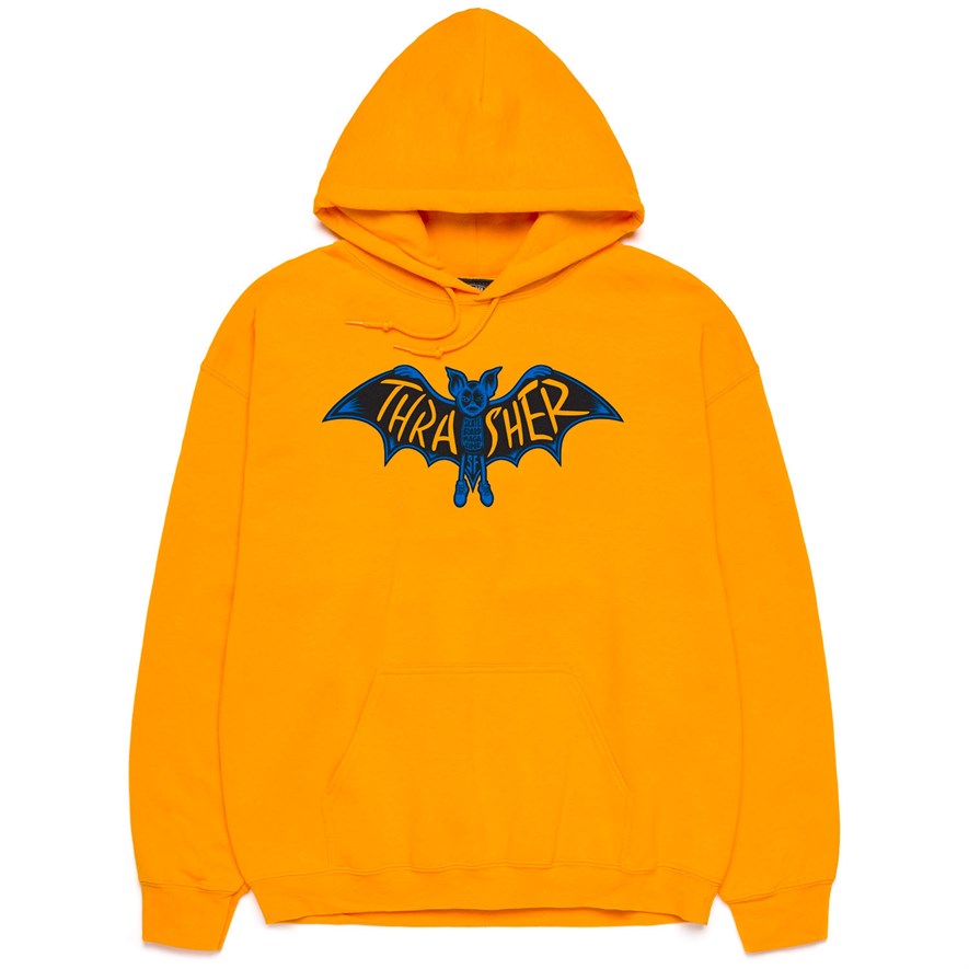 Худи Thrasher BAT HOOD Желтый
