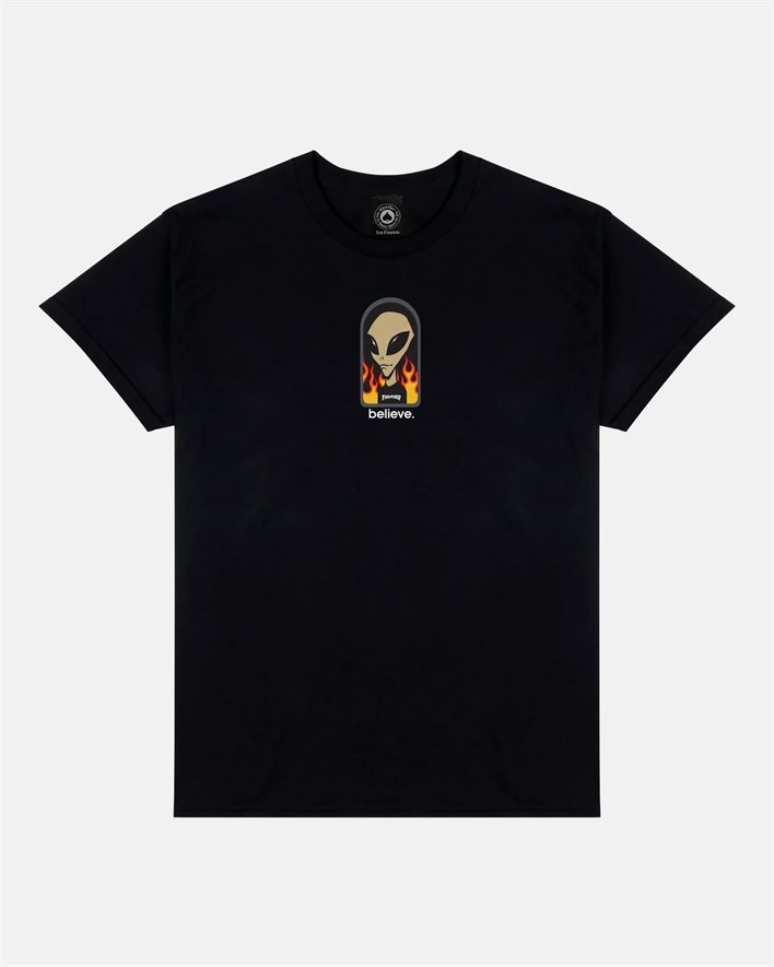 Футболка THRASHER X AWS - BELIEVE Black
