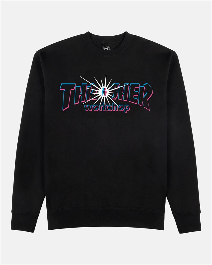 Свитшот THRASHER X AWS - NOVA Black