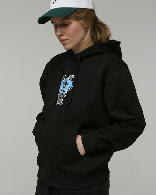 Худи Postaments "Smoker" Black