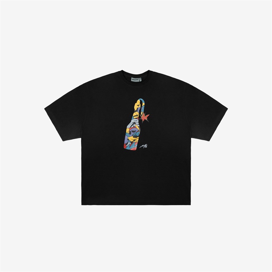 Футболка Molotov x Zak Mini Monster V4 SS'23 Black