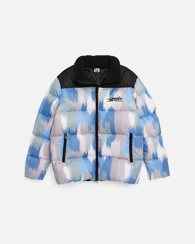 Куртка ANTEATER Downjacket-Print-Blue