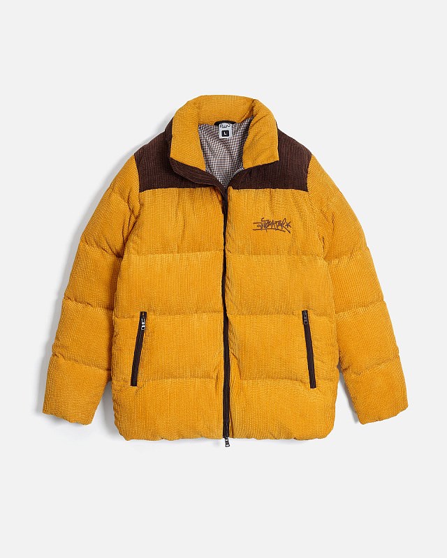Куртка ANTEATER Downjacket-Vlvt-Combo-Yellow