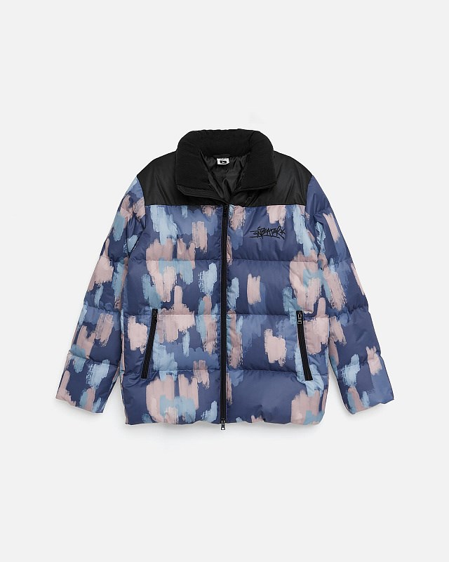 Куртка ANTEATER Downjacket-Print-Navy