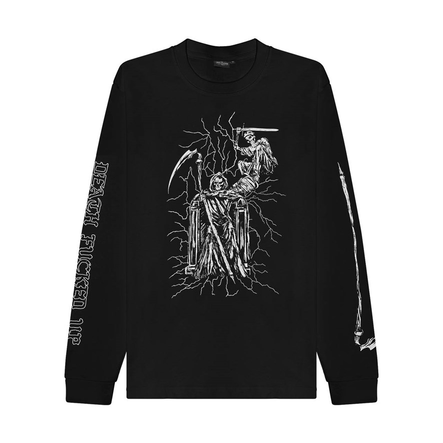 Лонгслив Волчок DEATH FUCKED UP