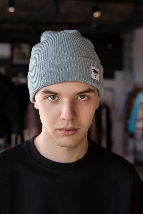 Шапка БОРДШОП1 Volknit бирюза