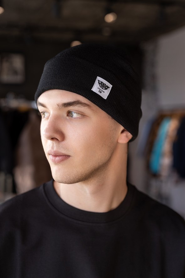 Шапка БОРДШОП1 beanie 01 черная