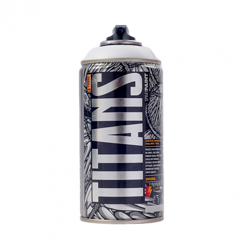 TITANS аэрозольная краска 47 TRANSPARENT TIPSY WHITE 300мл.