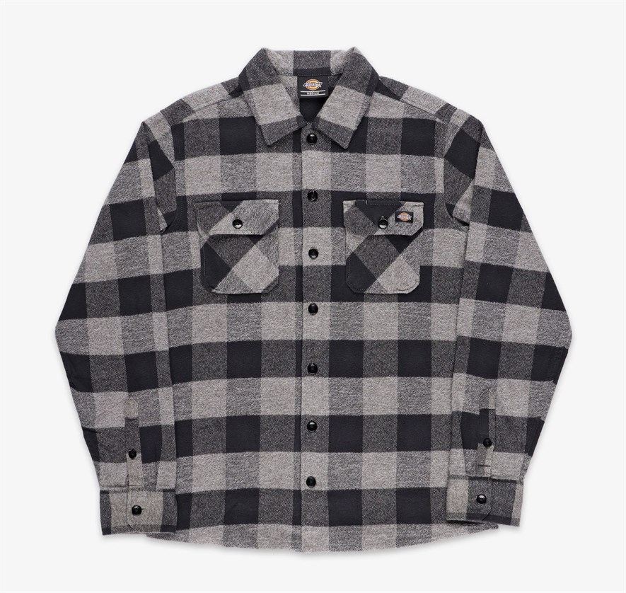 Рубашка Dickies SACRAMENTO Grey Plaid