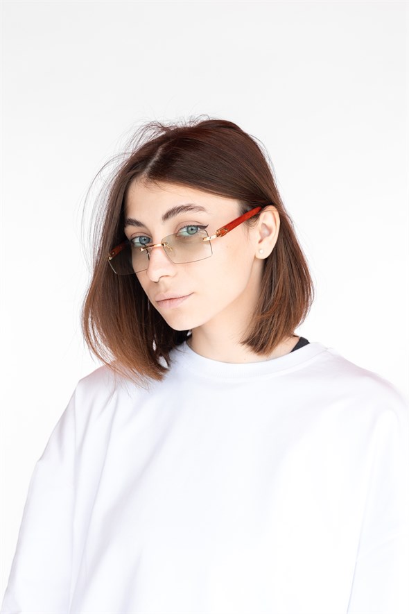 Очки Бордшоп#1 Rimless зеленый