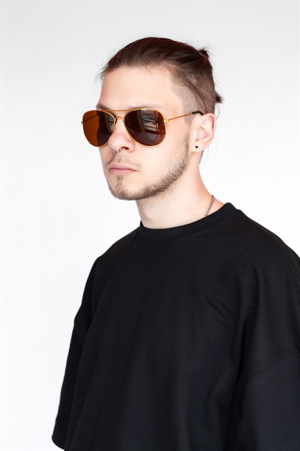 Очки Бордшоп#1 aviator оранжевый