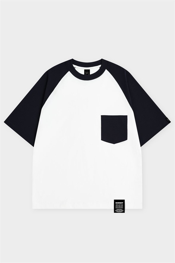 Футболка SHMOT "REGLAN DELUXE COMBO POKET", черный