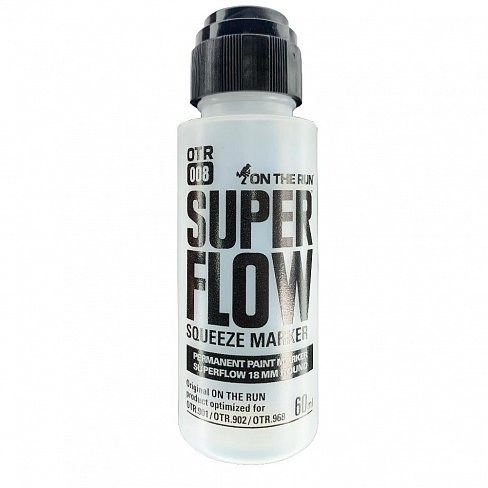 OTR.008 SUPERFLOW - маркер под заправку 60 мл с кругл. пером 18 мм