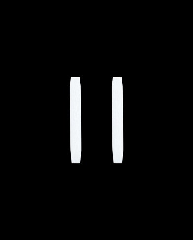 Molotow 699048 Набор перьев 2 шт для маркеров 127/111 3мм. Calligraphy