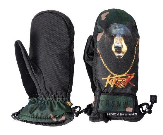 Варежки BonesGloves  Terror Snow