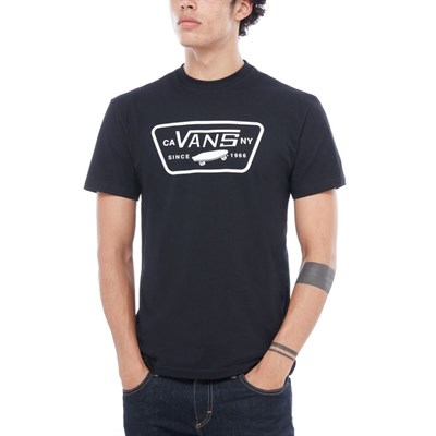 Vans Футболка V00QN8Y28 MN FULL PATCH BLACK-WHITE