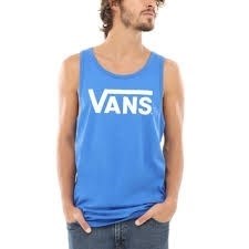 Vans Майка V00Y8VYM6 VANS CLASSIC TANK royal-white