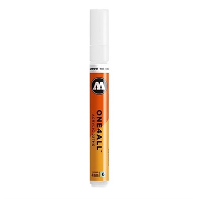Molotow Маркер ONE4ALL 227HS акриловый 227211 (160) белый 4 мм