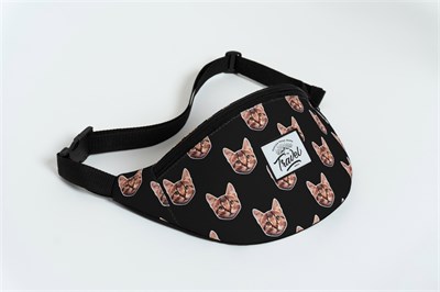 Travel поясная сумка cat black