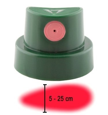 cap Level 6 темно-зеленый с розовой вставкой 5-25см