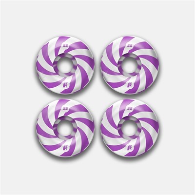 Комплект колес Footwork SWIRL PURPLE (52 мм 99A Форма Classic)