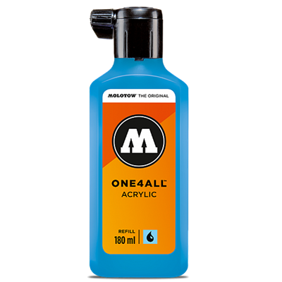 Molotow Заправка ONE4ALL Акриловая 692006 (006) желтый 180 мл